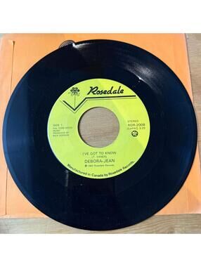 Debora-Jean - I've got to Know 45rpm VG+ R17